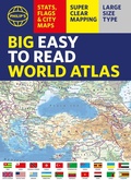 Cover: Philip's Big Easy to Read World Atlas (A3) - Philip's