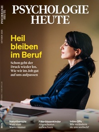 Abbildung von: Psychologie Heute 10/2025: Heil bleiben im Beruf - Beltz