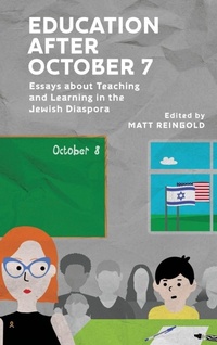 Enlarge image Cover: Education after October 7 - Academic Studies Press