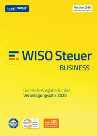 Abbildung von: WISO Steuer 2026 Business - BUHL-DATA-SERVICE