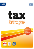 Cover: tax 2026 - BUHL-DATA-SERVICE
