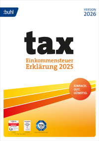 Abbildung von: tax 2026 - BUHL-DATA-SERVICE