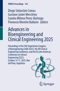 Enlarge image Cover: Advances in Bioengineering and Clinical Engineering 2025 - Springer
