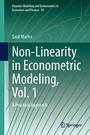 Cover: Non-Linearity in Econometric Modeling, Vol. 1 - Springer