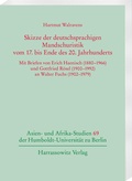 Cover: Skizze der deutschsprachigen Mandschuristik vom 17. bis Ende des 20. Jahrhunderts - Harrassowitz Verlag