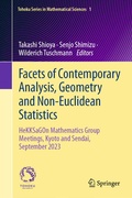 Cover: Facets of Contemporary Analysis, Geometry and Non-Euclidean Statistics - Springer