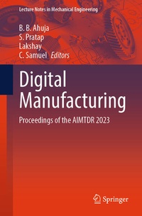 Enlarge image Cover: Digital Manufacturing - Springer