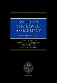 Abbildung von: Smith on The Law of Assignment - Oxford University Press