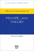 Cover: Advanced Introduction to Private Law Theory - Edward Elgar Publishing
