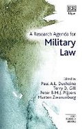Cover: A Research Agenda for Military Law - Edward Elgar Publishing