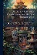 Abbildung von: De Zaken Van Het Land Simbang, Nader Toegelicht - Nabu Press