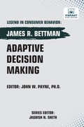 Cover: Adaptive Decision Making - Vibrant Publishers