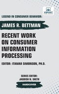 Cover: Recent Work on Consumer Information Processing - Vibrant Publishers