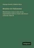 Cover: Monsieur de Chalumeaux - Antigonos Verlag