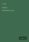 Cover: Il bravo - Antigonos Verlag