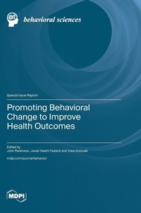 Enlarge image Cover: Promoting Behavioral Change to Improve Health Outcomes - MDPI AG