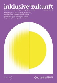 Abbildung von: Quo vadis Psychotherapiewissenschaft? - Lit Verlag