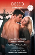 Cover: Conflicto amoroso - Pasi&oacute;n desnuda - Una situaci&oacute;n comprometida - Harlequin, una divisi&oacute;n de HarperCollins Ib&eacute;rica, S.A.
