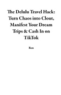 Cover: The Delulu Travel Hack: Turn Chaos into Clout, Manifest Your Dream Trips & Cash In on TikTok - Reynold Wilson