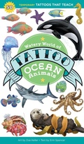 Cover: Watery World of Tattoo Ocean Animals - Storey Publishing