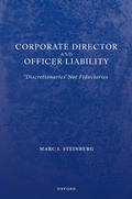 Bild: Corporate Director and Officer Liability - OUP eBook