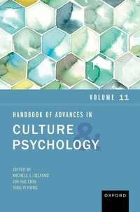 Abbildung von: Handbook of Advances in Culture and Psychology - OUP eBook