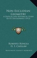 Cover: Non-Euclidean Geometry - Kessinger Publishing