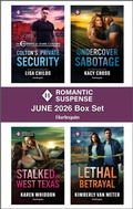 Cover: Harlequin Romantic Suspense June 2026 - Box Set - Harlequin Romantic Suspense