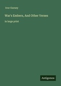 Cover: War's Embers, And Other Verses - Antigonos Verlag