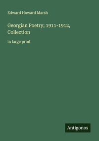 Enlarge image Cover: Georgian Poetry; 1911-1912, Collection - Antigonos Verlag