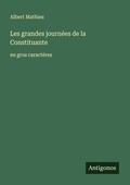 Cover: Les grandes journees de la Constituante - Antigonos Verlag