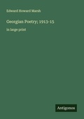 Cover: Georgian Poetry; 1913-15 - Antigonos Verlag