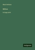 Cover: Milton - Antigonos Verlag