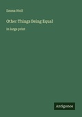 Cover: Other Things Being Equal - Antigonos Verlag