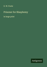Enlarge image Cover: Prisoner for Blasphemy - Antigonos Verlag