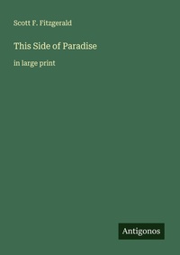 Enlarge image Cover: This Side of Paradise - Antigonos Verlag