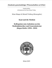 Abbildung von: Kant und die Medizin - Franz Steiner Verlag