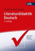 Cover: Literaturdidaktik Deutsch - UTB