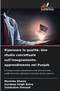 Cover: Ripensare la qualita - Edizioni Sapienza