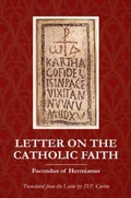 Cover: Letter on the Catholic Faith - Dalcassian Publishing Company