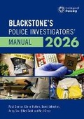 Bild: Blackstone's Police Investigators' Manual and Workbook 2026 - Oxford University Press