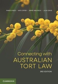 Cover: Connecting with Australian Tort Law - Cambridge University Press