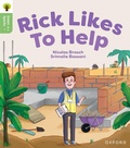 Cover: Oxford Reading Tree Green Sparks: Level 5: Rick Likes to Help - Oxford University Press