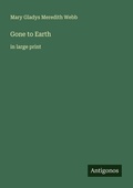 Cover: Gone to Earth - Antigonos Verlag