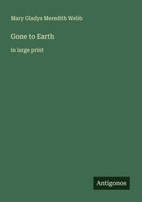 Enlarge image Cover: Gone to Earth - Antigonos Verlag
