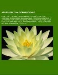 Abbildung von: Approximation Diophantienne - Books LLC, Wiki Series