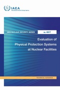 Cover: Evaluation of Physical Protection Systems at Nuclear Facilities - IAEA