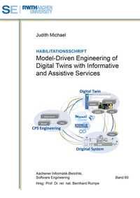 Enlarge image Cover: Model-Driven Engineering of Digital Twins with Informative and Assistive Services - Shaker