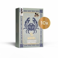 Abbildung von: Nachfüllset: Sternzeichen Mini-Puzzle Krebs 10 Stück - Frech