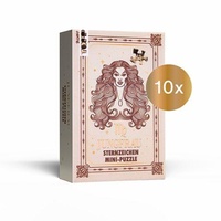 Abbildung von: Nachfüllset: Sternzeichen Mini-Puzzle Jungfrau 10 Stück - Frech
